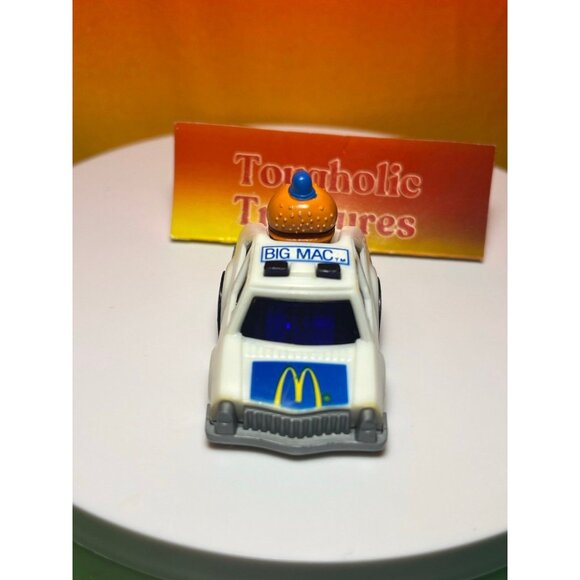 1984 McDonalds ERTL Fast Macs Auto Big Mac Pull Back Car Happy Meal Toy - Picture 2 of 5
